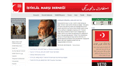 Desktop Screenshot of istiklalmarsidernegi.org.tr